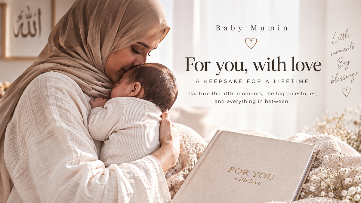 Baby Mumin mother and baby memory book homepage banner